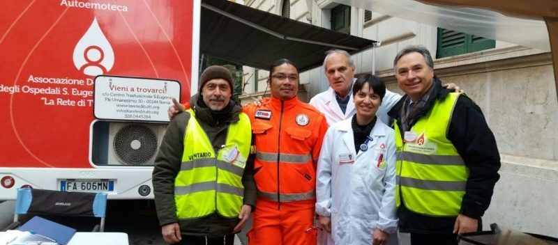 DONA IL SANGUE CON LA RETE DI TUTTI