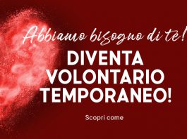 COVID 19: LA CROCE ROSSA ATTIVA IL VOLONTARIATO TEMPORANEO