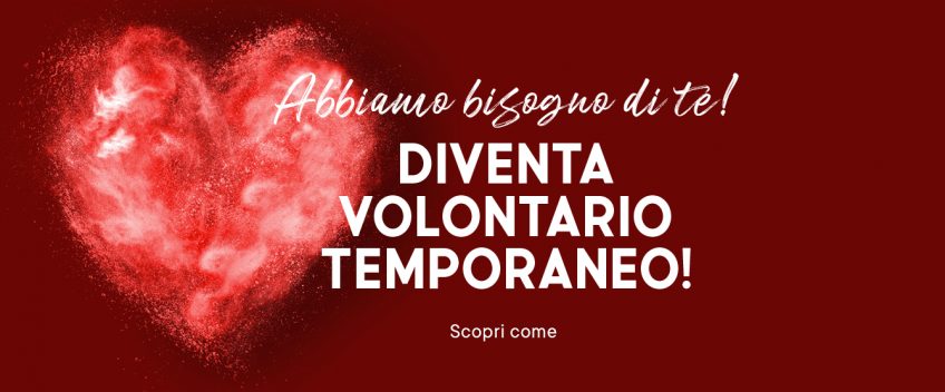 COVID 19: LA CROCE ROSSA ATTIVA IL VOLONTARIATO TEMPORANEO