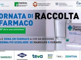 BANCO FARMACEUTICO CERCA VOLONTARI PER LA GIORNATA DI RACCOLTA DEL FARMACO 2021