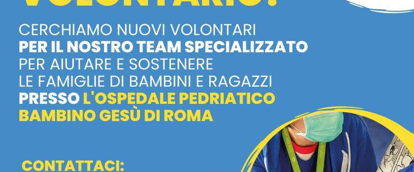 Oscar’s Angels cerca volontari per l’Ospedale Bambino Gesù di Roma