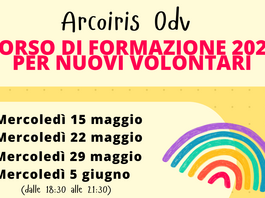Corso di formazione Arcoiris 2024 per aspiranti volontari a Roma